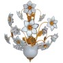 IQ2847 GILT BRASS CHANDELIER