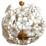 IQ2847 GILT BRASS CHANDELIER