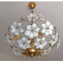 IQ2847 GILT BRASS CHANDELIER