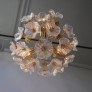IQ2848 IRIDESCENT ITALIAN CHANDELIER