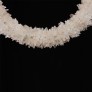 IQ2852 CLEAR GEODE QUARTZ CRYSTAL PENDANT