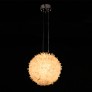 IQ2855 CLEAR GEODE QUARTZ CRYSTAL CHANDELIER BALL