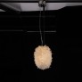 IQ2856 CLEAR GEODE QUARTZ CRYSTAL CHANDELIER PENDANT