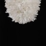 IQ2856 CLEAR GEODE QUARTZ CRYSTAL CHANDELIER PENDANT