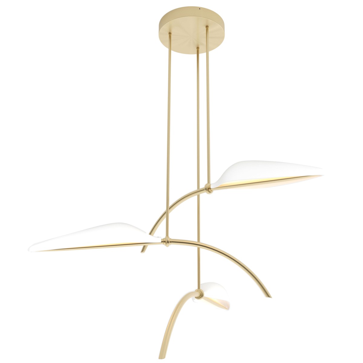 IQ2867 THE SPIRE LEAF PENDANT