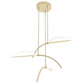 IQ2867 THE SPIRE LEAF PENDANT