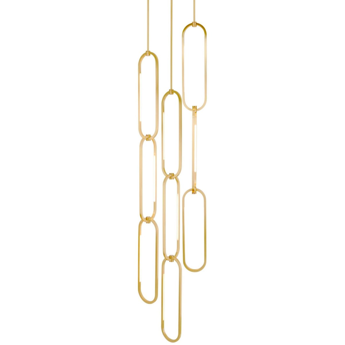 IQ2869 OVALO CHAIN PENDANT CLUSTER