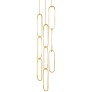 IQ2869 OVALO CHAIN PENDANT CLUSTER