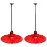 IQ2881 DANISH PAIR OF BRASS CARGO SHIP LIGHTS