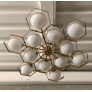 IQ2932 MURANO HEXAGONAL CHANDELIER