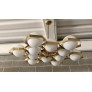 IQ2932 MURANO HEXAGONAL CHANDELIER