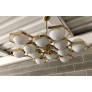 IQ2932 MURANO HEXAGONAL CHANDELIER