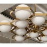 IQ2932 MURANO HEXAGONAL CHANDELIER