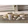 IQ2932 MURANO HEXAGONAL CHANDELIER