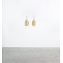 IQ2934 LUCITE GOLD WALL LIGHTS