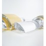 IQ2934 LUCITE GOLD WALL LIGHTS