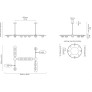 IQ2945 ARCHIMEDES ROUND CHANDELIER
