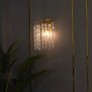 IQ2955 NAKIA CRYSTAL WALL SCONCE