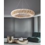 IQ2957 FLOWER CRYSTAL CHANDELIER
