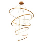IQ3024 LED SWIRL CHANDELIER
