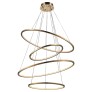 IQ3024 LED SWIRL CHANDELIER