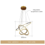 IQ3025 COROLLA CRYSTAL CHANDELIER