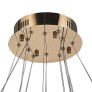 IQ3027 LED SWIRL CHANDELIER