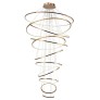 IQ3029 LED SWIRL CHANDELIER