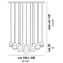 IQ8286 SURFACE CHANDELIER