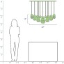IQ8286 SURFACE CHANDELIER