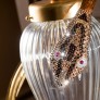 CJ103 GOLD FLOOR LAMP