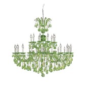 IQ3581 MARIA THERESA GREEN CHANDELIER
