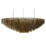 IQ3586 AN OUTSTANDING LARGE MURANO PIASTRE GLASS CHANDELIER
