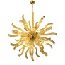 IQ3600 1980S SUN BURSTING SPUTNIK CHANDELIER