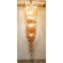IQ3620 HELIX WATERFALL MURANO CHANDELIER BY AURELIANO TOSO