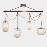 IQ3786 GOURD BAR CHANDELIER