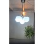 IQ3978 PAIR OF VINTAGE CHANDELIERS