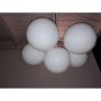 IQ3978 PAIR OF VINTAGE CHANDELIERS
