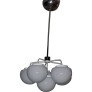IQ3978 PAIR OF VINTAGE CHANDELIERS
