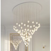 IQ3980 ELEGANT PROJECT CHANDELIER MAGNOLIA FLOWER