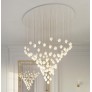 IQ3980 ELEGANT PROJECT CHANDELIER MAGNOLIA FLOWER