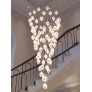 IQ3980 ELEGANT PROJECT CHANDELIER MAGNOLIA FLOWER