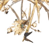 IQ4033 PAPILLON BRANCH CHANDELIER