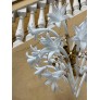 IQ4040 MID-CENTURY MODERN CHANDELIER WITH MURANO GLASS FLOWERS