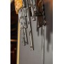 IQ4042 PAIR OF BRUTALIST SCONCES IN THE MANNER OF PAUL EVANS