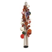 IQ4047 CONTEMPORARY MULTICOLOUR “CACTUS” MURANO GLASS SPUTNIK CHANDELIER