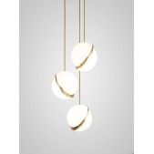 IQ4066 MINI CRESCENT CHANDELIER 3 PIECE