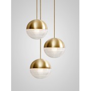  IQ4068 LITTLE LENS FLAIR CHANDELIER 3-PIECE
