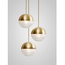  IQ4068 LITTLE LENS FLAIR CHANDELIER 3-PIECE