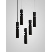 IQ4069 FULCRUM CHANDELIER 5 PIECE